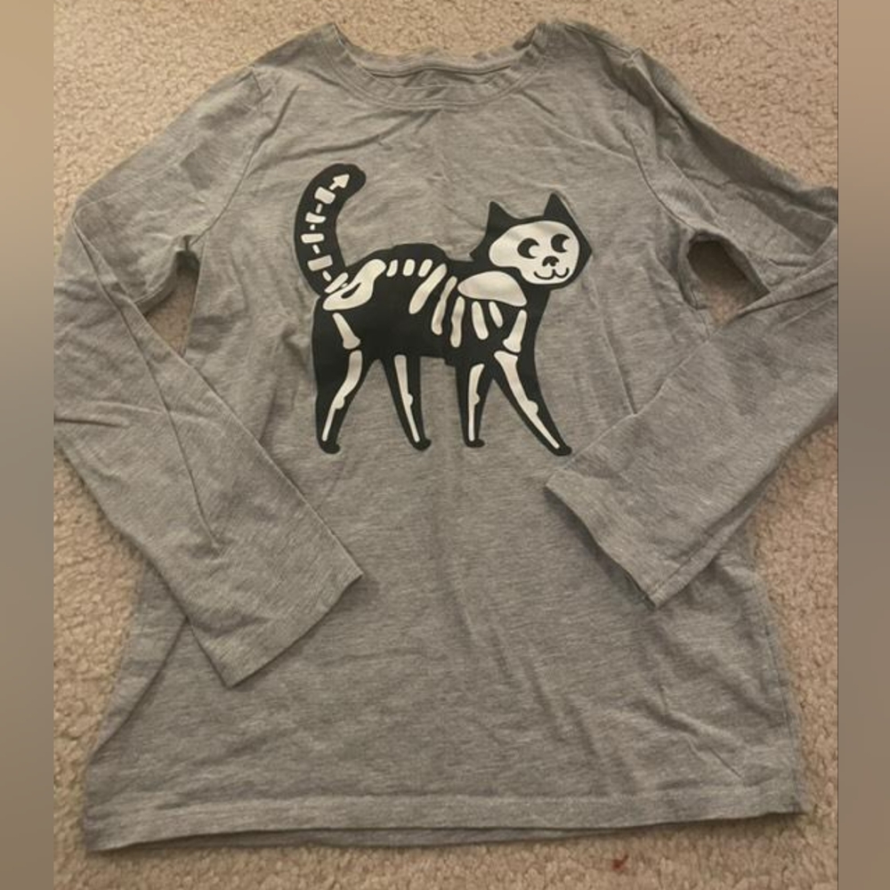 Girls cat Long Sleeve Shirt